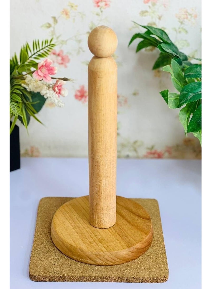 حامل مناديل خشب طبيعي – تصميم أنيق وجودة عالية K - Image 4